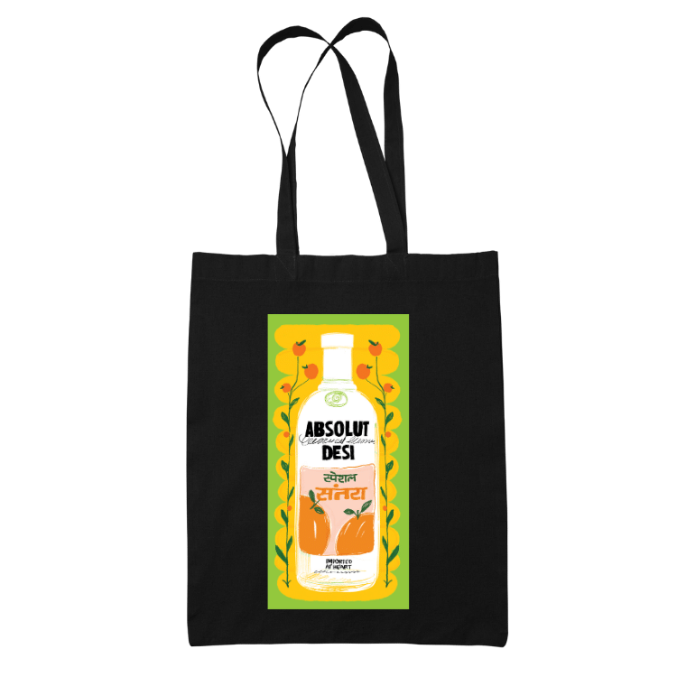 Absolut Desi Tote Bag