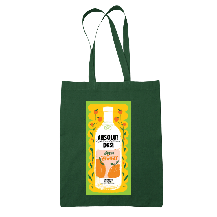 Absolut Desi Tote Bag