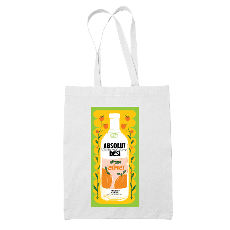 Absolut Desi Tote Bag