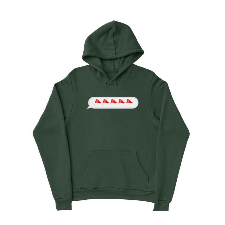 Red flag Hoodie - ADLT