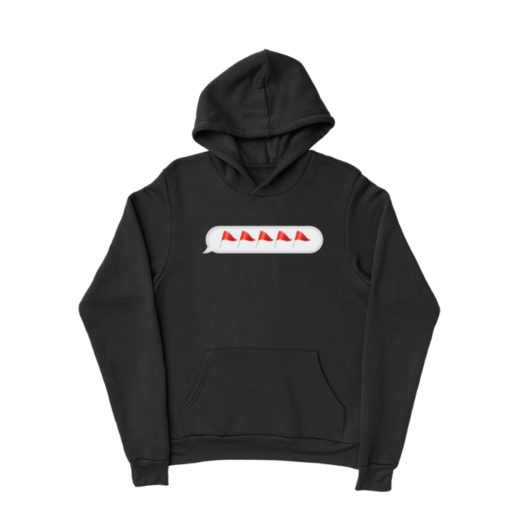 Red flag Hoodie - ADLT