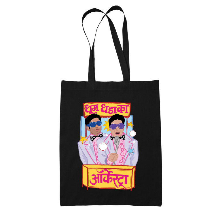 Dhoom Dhadaka Orchestra Tote Bag