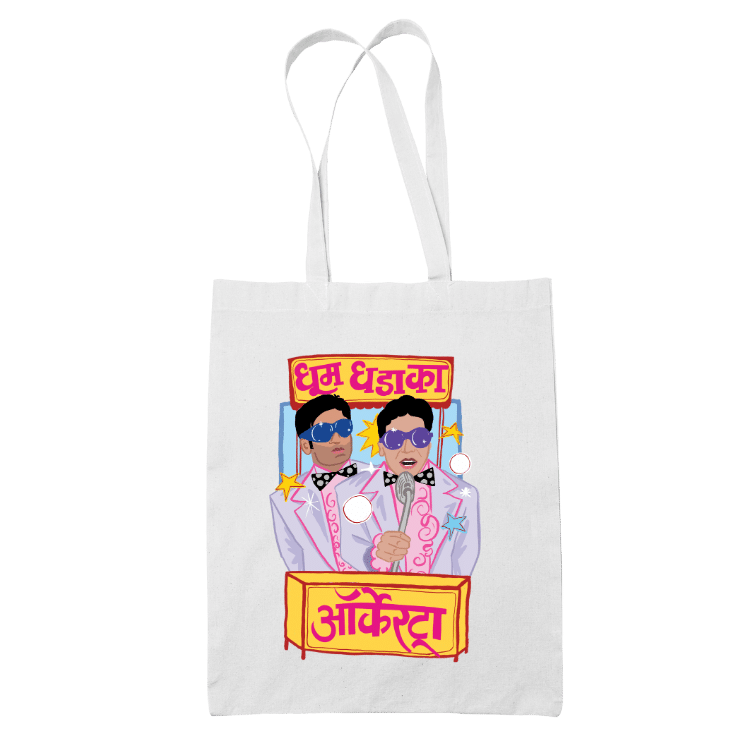 Dhoom Dhadaka Orchestra Tote Bag