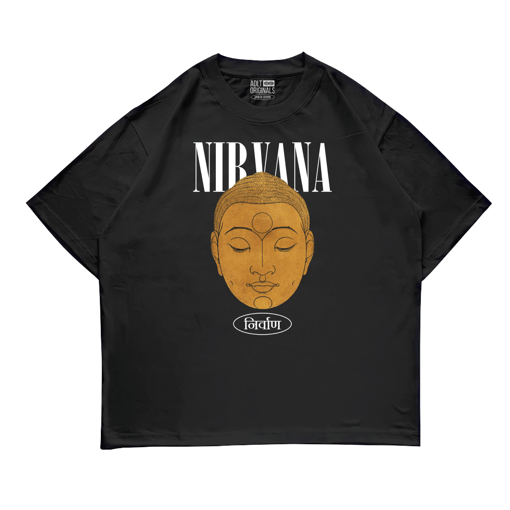 Nirvana Oversized Graphic T Shirts Online in India Affordable