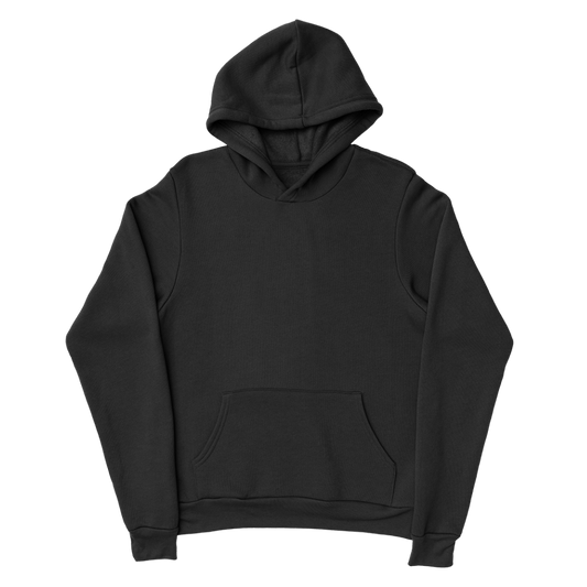 Basic Black Hoddie - ADLT