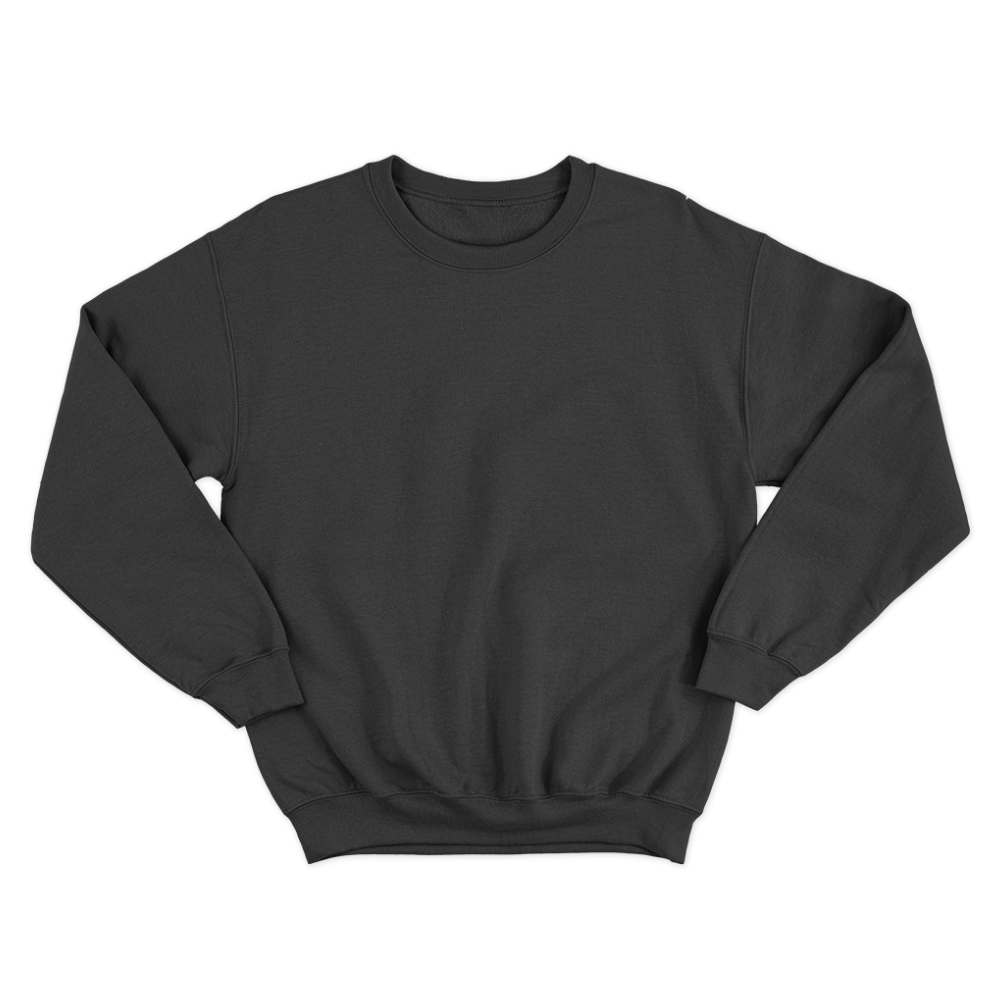 Basic Black Sweatshirt - ADLT