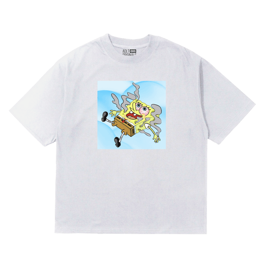 Sponge Bob Square Hight White Tshirt