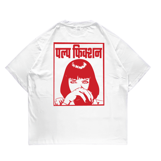Pulp Fiction - Blood Red Oversized - ADLT