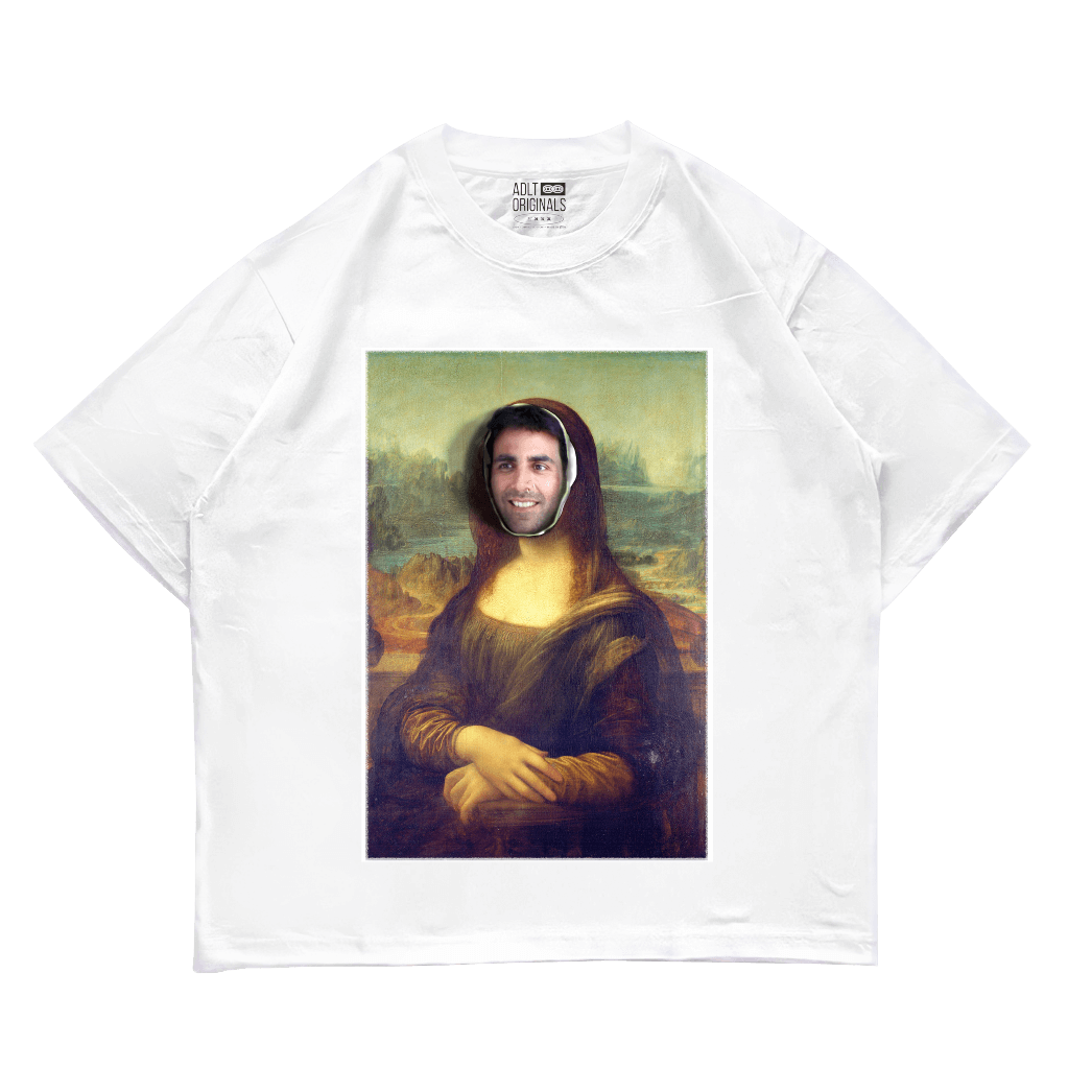 Mona Lisa ft Raju Oversized Tshirt - Main Image