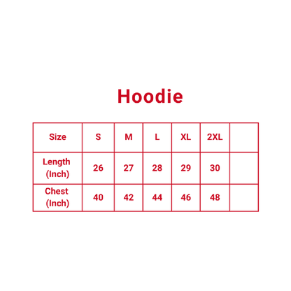 Red flag Hoodie - ADLT