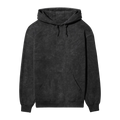 Acid Wash Plain Black Hoodie - Super Discoun (Size-S/XL)