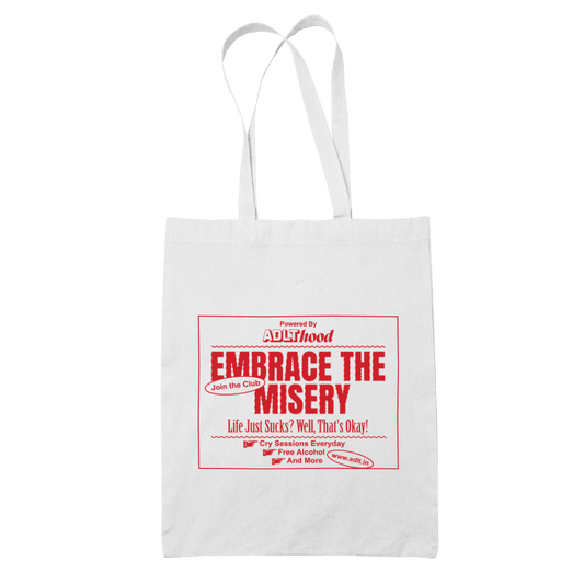 Misery Club Tote Bag