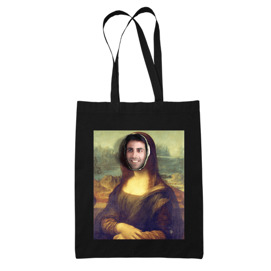 Mona Lisa ft Raju Tote Bag