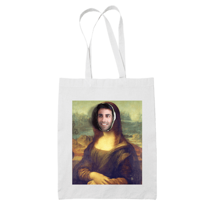 Mona Lisa ft Raju Tote Bag