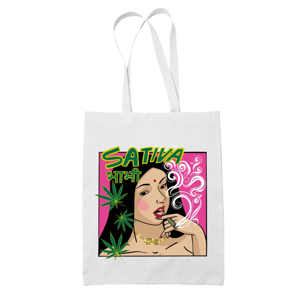 Sativa Bhabhi Tote Bag