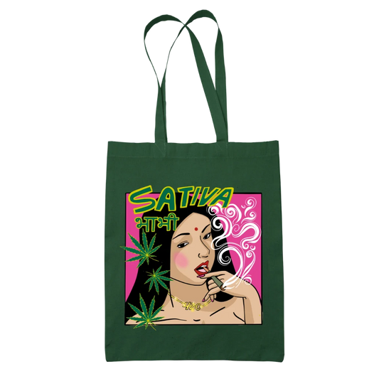 Sativa Bhabhi Tote Bag