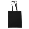 basic black tote bag