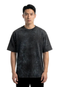 Acid Wash Plain Black - Oversized