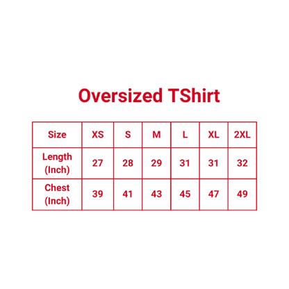 Basic Black Oversized Tshirt - ADLT