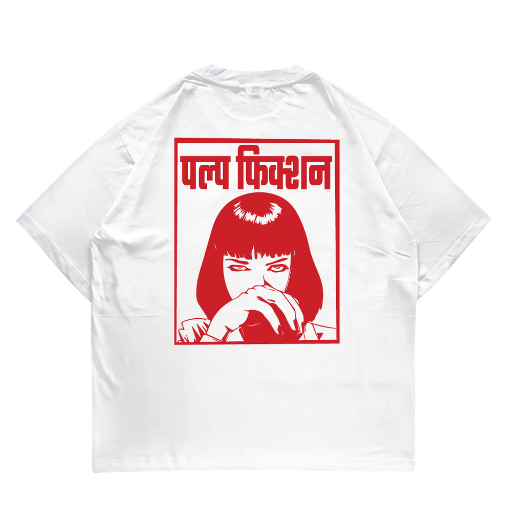 Pulp Fiction - Blood Red Oversized - ADLT